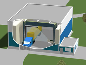 The layout of  EFASCAN-2 complex 