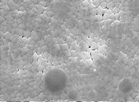 Microgeometry of the surface of the coating after electron beam treatment